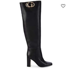 Guess Elandre Leather Over-The-Knee Boots | Women’s Size 6.5 | Pre-owned